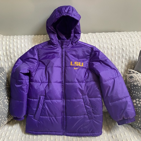 {Nike} LSU Puffer Jacket - Picture 1 of 6